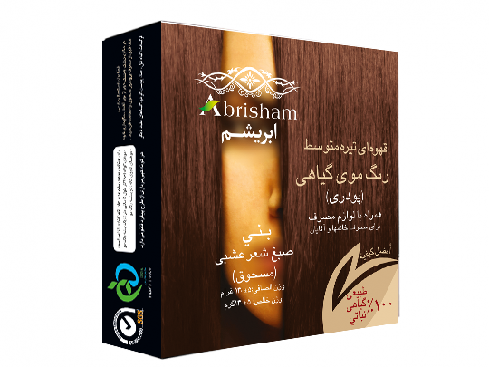  قهوه ای تیره ابریشم - رنگ موی قهوه ای تیره - ضد موخوره - قهوه ای - قهوهای متوسط