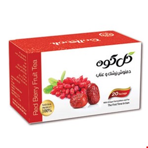 دمنوش زرشک و عناب(۲۰عددی)
