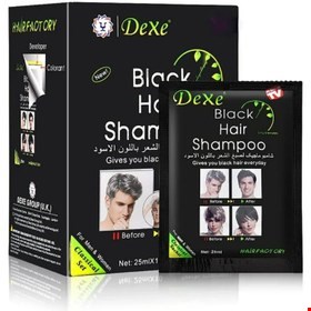 شامپو رنگ مو مشکی اصلی( 5 دقیقه موهاتو مشکی کن )
